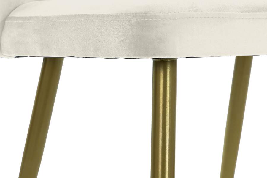 Silla Poliester Metal 58X58X78 Blanco