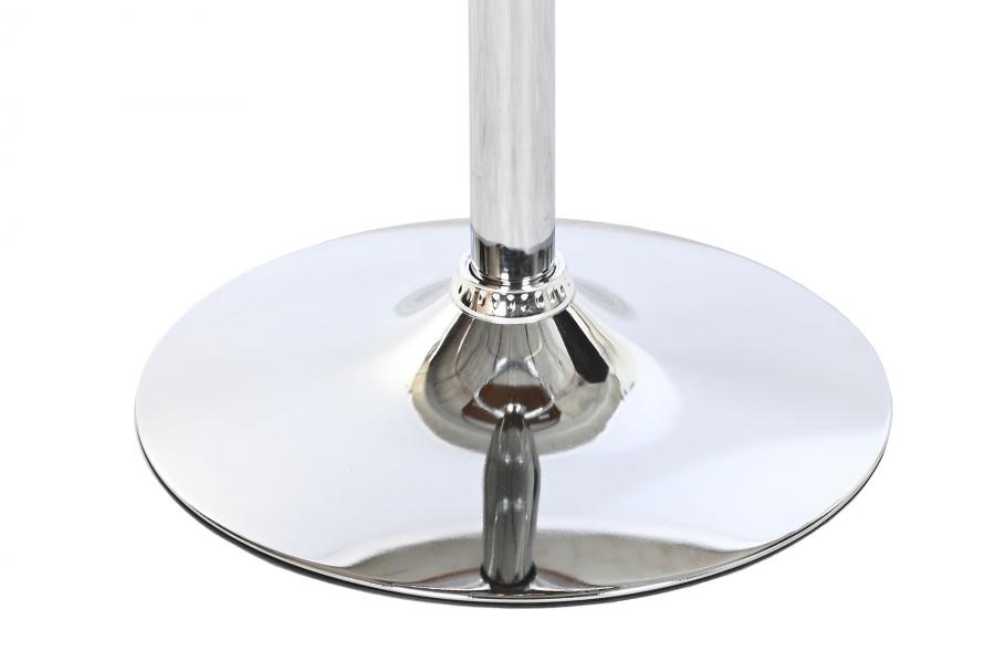 Taburete Poliester Nogal 54X53X101_5 Ajustable