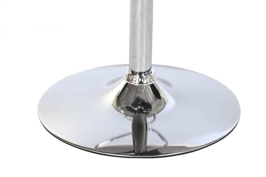Taburete Poliester Nogal 50X52X121 Ajustable