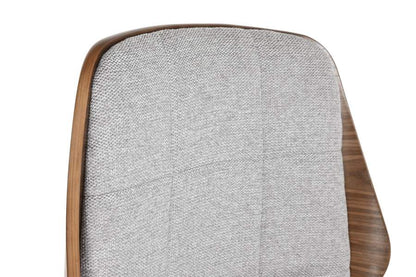 Taburete Poliester Nogal 50X52X121 Ajustable