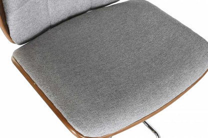 Taburete Poliester Nogal 50X52X121 Ajustable