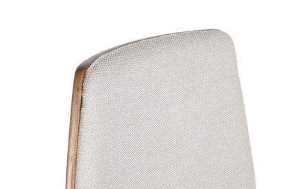 Silla Poliester Nogal 52X58_5X98 Ajustable Cromado