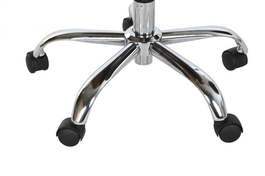 Silla Poliester Nogal 52X58_5X98 Ajustable Cromado