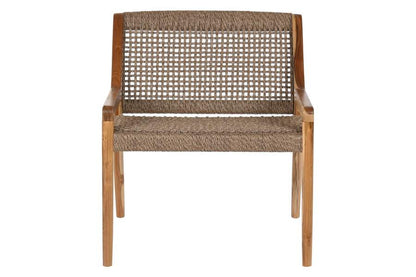 Silla Teca Fibra 65X62X72 Marron