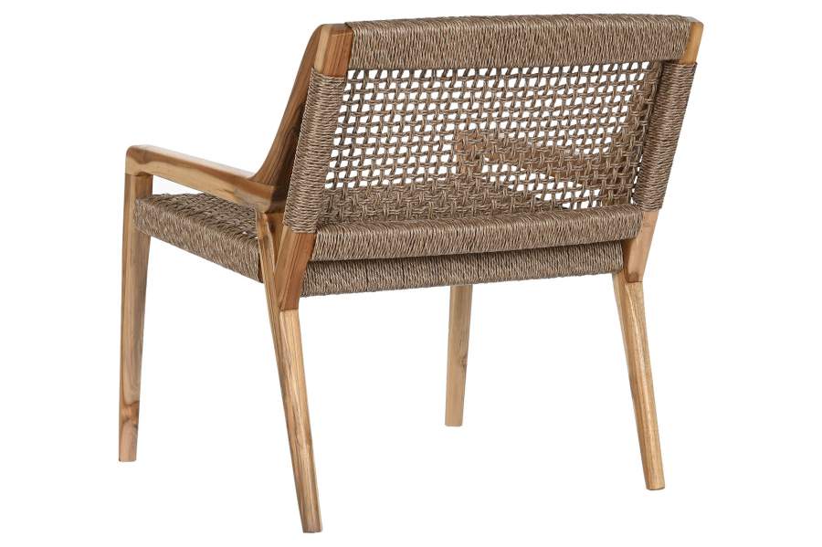Silla Teca Fibra 65X62X72 Marron