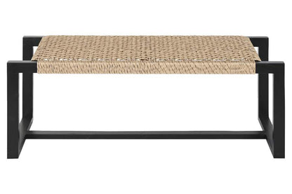 Descalzadora Teca Fibra 120X40X47_5 Negro