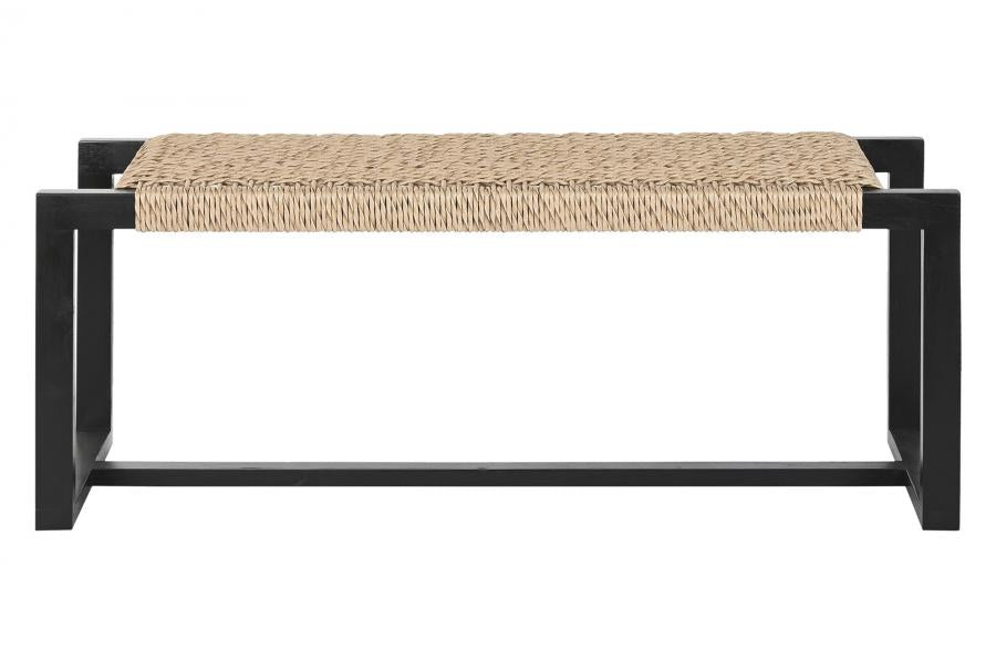 Descalzadora Teca Fibra 120X40X47_5 Negro