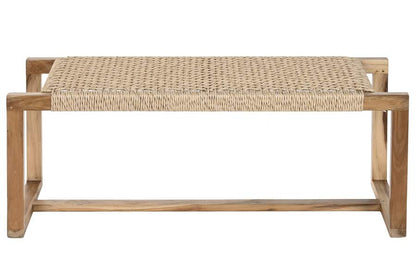 Descalzadora Teca Fibra 120X40X45 Marron