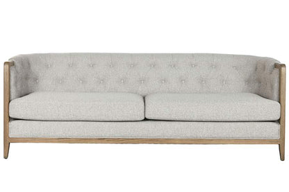 Sofa Fresno Poliester 207X84X76 Capitone 3 Cojines