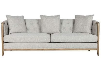 Sofa Fresno Poliester 207X84X76 Capitone 3 Cojines