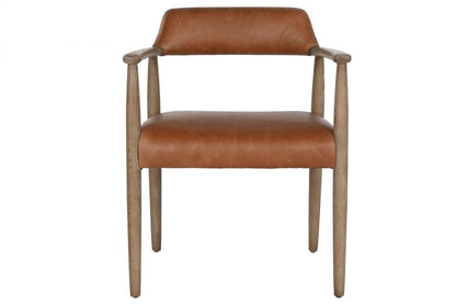 Sillon Fresno Piel 59X57X74 Decape Blanco