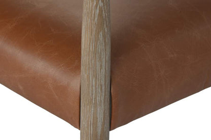 Sillon Fresno Piel 59X57X74 Decape Blanco