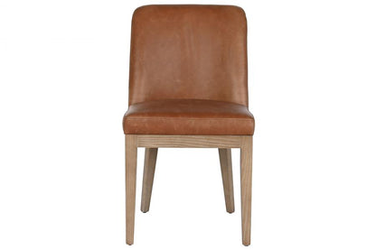 Silla Fresno Piel 46X59X81 Decape Blanco