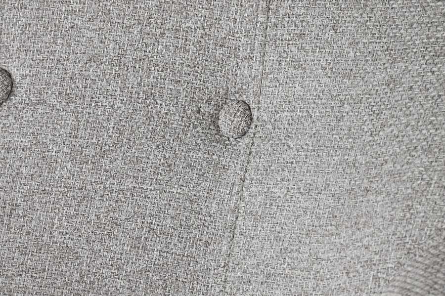 Sillon Poliester Rubberwood 83X80X80 Topo