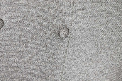 Sillon Poliester Rubberwood 83X80X80 Topo