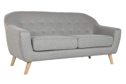 Sofa Poliester Rubberwood 172X82X82 3 Plazas Topo
