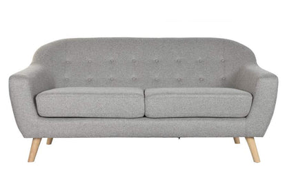 Sofa Poliester Rubberwood 172X82X82 3 Plazas Topo