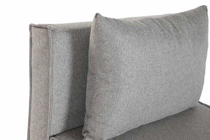 Sofa Cama Poliester Metal 90X90X84 Topo