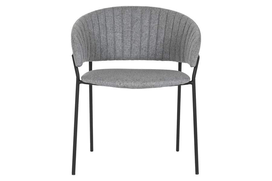 Silla Poliester Metal 59X53_5X74 Gris Claro
