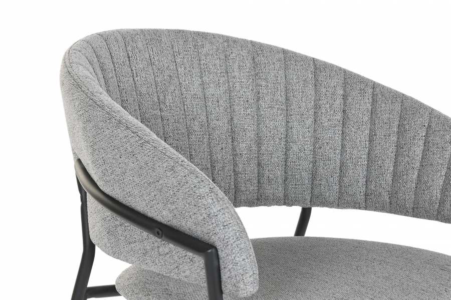 Silla Poliester Metal 59X53_5X74 Gris Claro