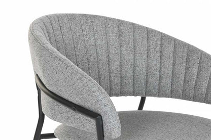 Silla Poliester Metal 59X53_5X74 Gris Claro