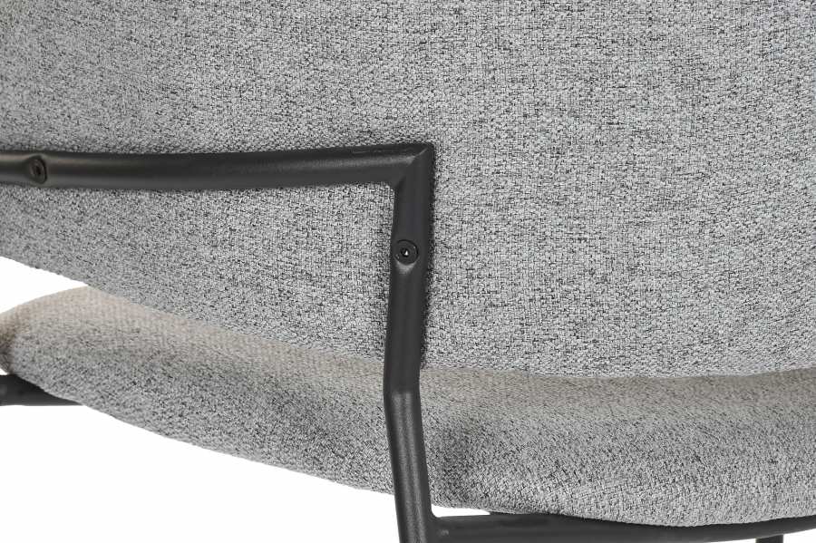Silla Poliester Metal 59X53_5X74 Gris Claro