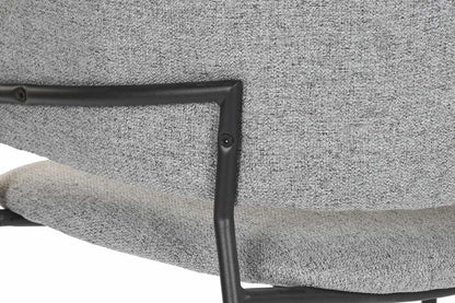 Silla Poliester Metal 59X53_5X74 Gris Claro