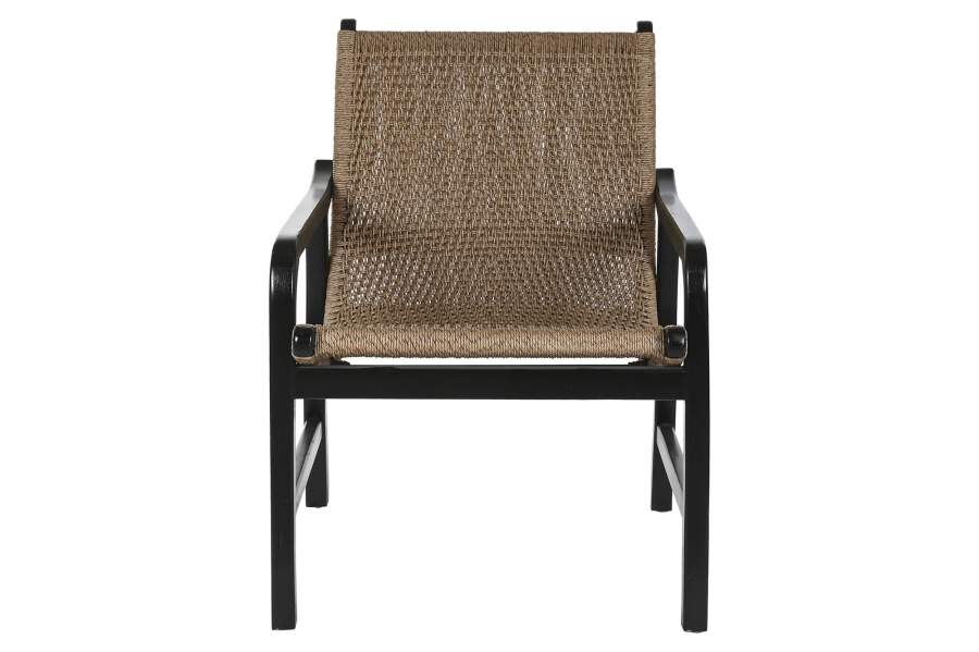 Butaca Teca Fibra Sintetica 66X80X90 Negro