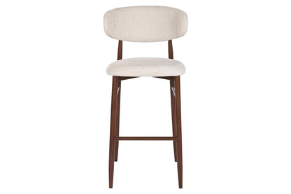 Taburete Metal Poliester 52X55X104 Simil Madera