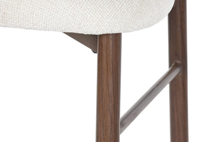 Taburete Metal Poliester 52X55X104 Simil Madera