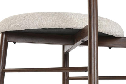 Taburete Metal Poliester 52X55X104 Simil Madera