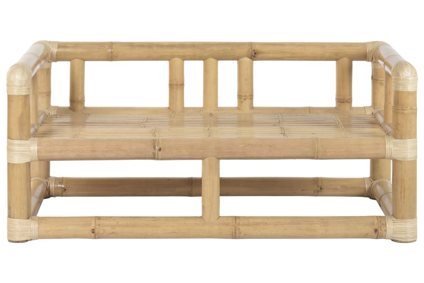 Sofa Set 4 Bambu Ratan 135X70X60 Natural