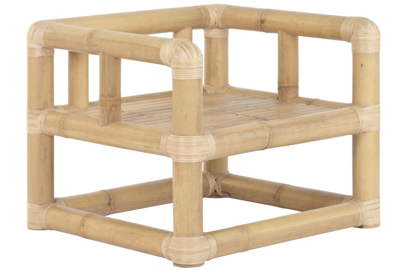 Sofa Set 4 Bambu Ratan 135X70X60 Natural