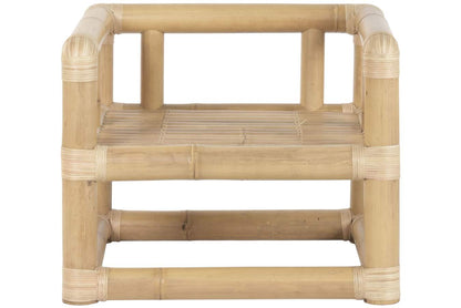 Sofa Set 4 Bambu Ratan 135X70X60 Natural