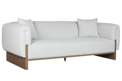 Sofa Poliester Mdf 220X95X77 Gris