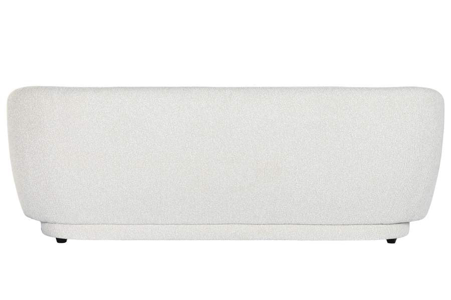 Sofa Madera Poliester 196X94_5X71 Bucle Blanco