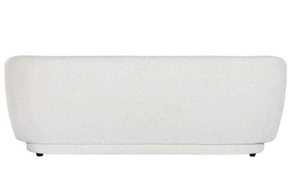 Sofa Madera Poliester 196X94_5X71 Bucle Blanco