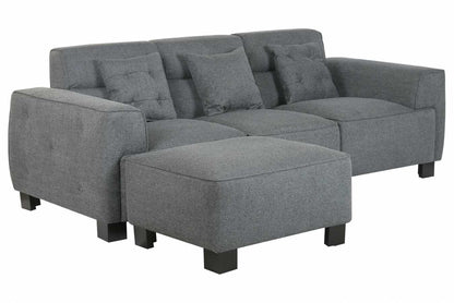 Sofa Poliester Madera 231X170X82 Modular
