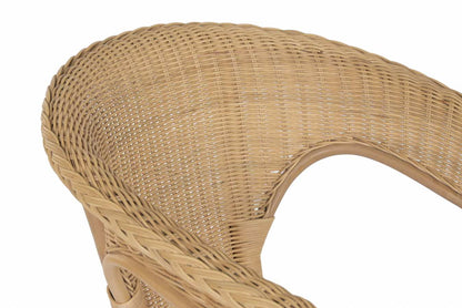 Silla Ratan 60X60X78 Natural