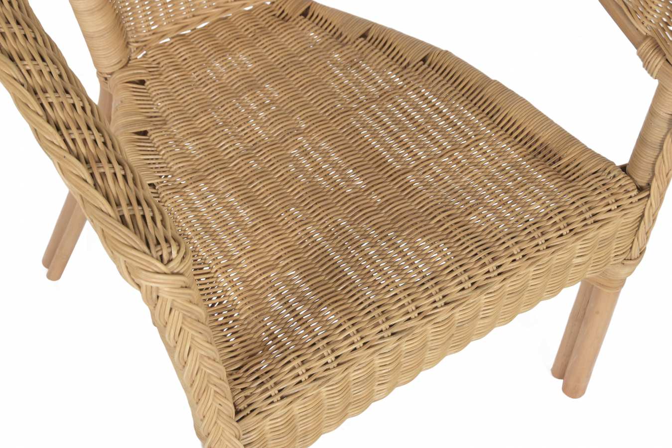 Silla Ratan 60X60X78 Natural