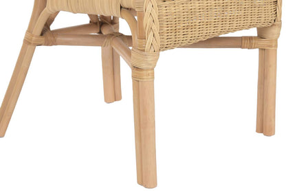 Silla Ratan 60X60X78 Natural