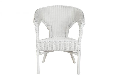 Silla Ratan 60X60X78 Blanco