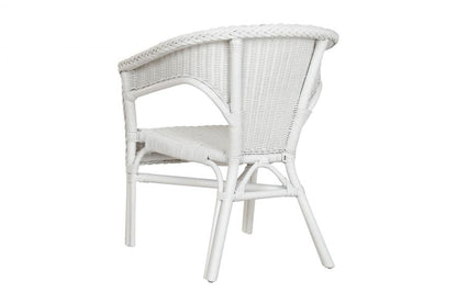 Silla Ratan 60X60X78 Blanco