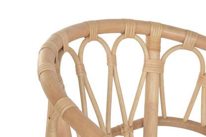 Silla Ratan Poliester 50X56X77 Natural