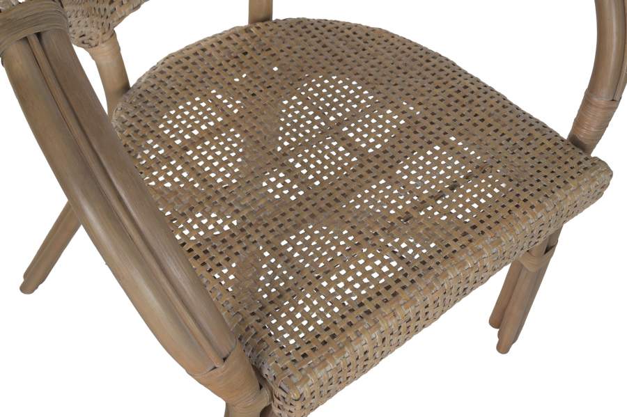 Silla Ratan 65X69X87 Natural