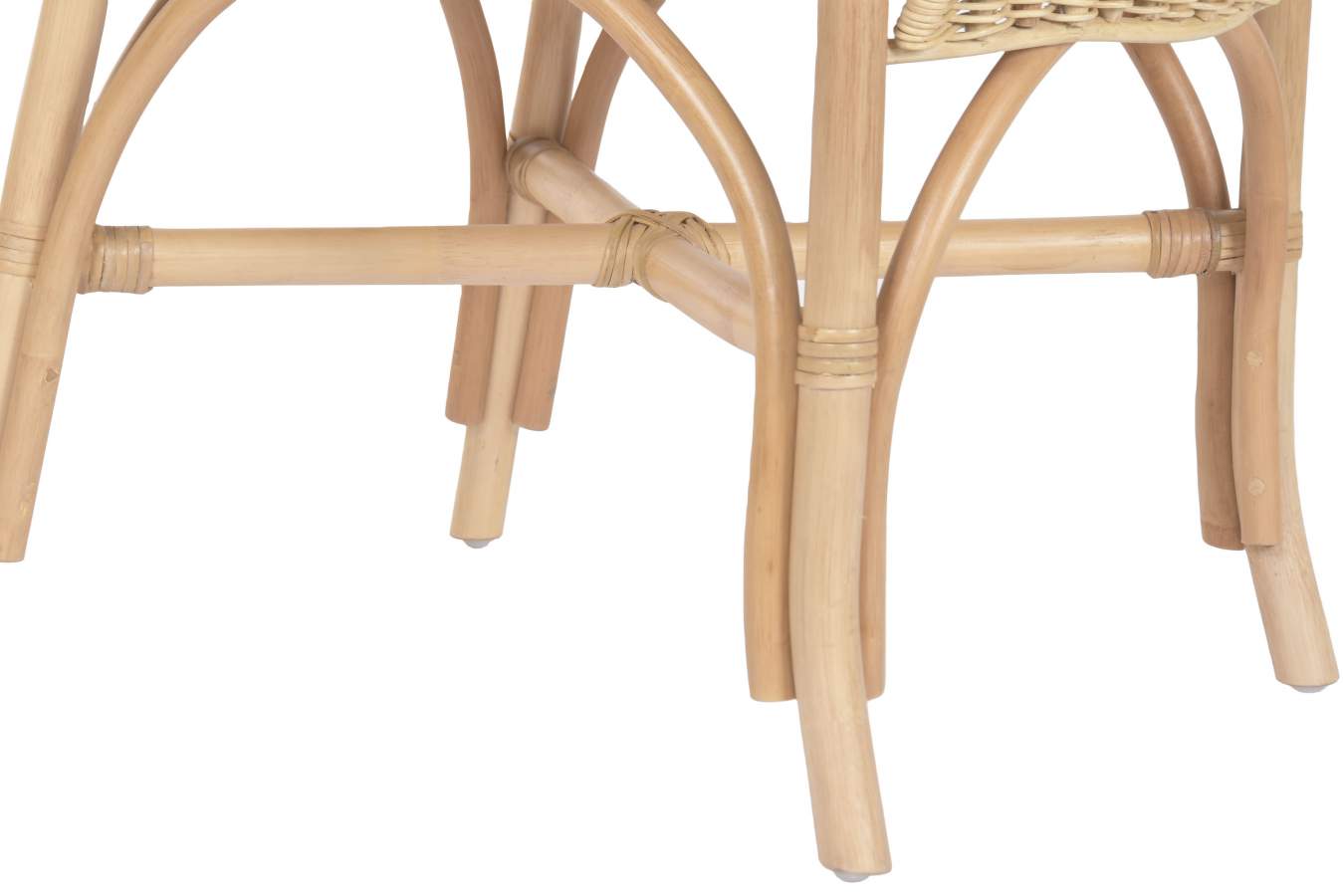 Silla Ratan Poliester 54X67X97 Cojin Beige