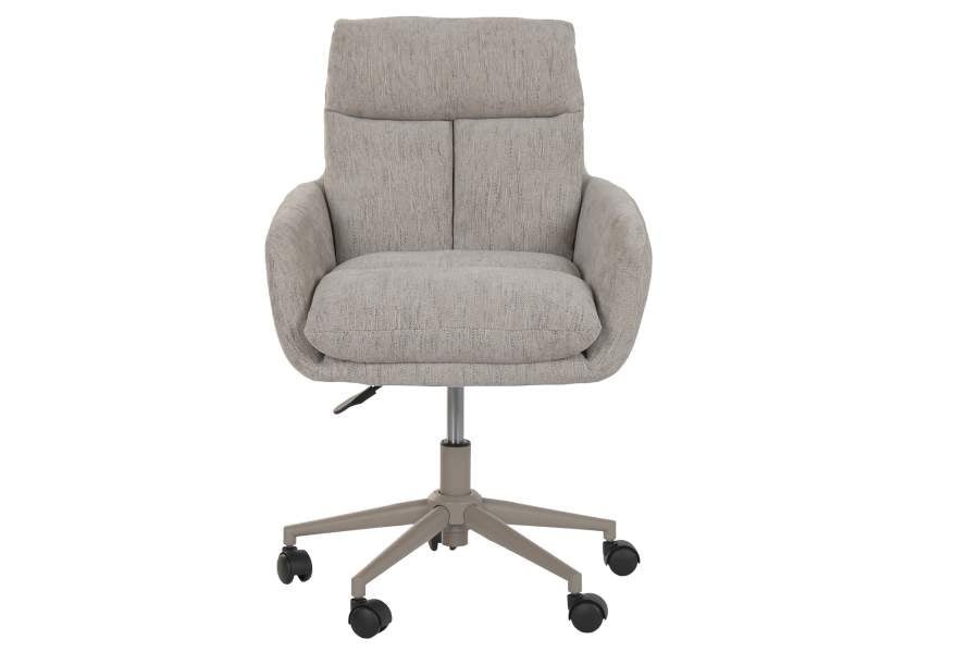 Silla Poliester Metal 60X65X88 98 Ruedas Gris