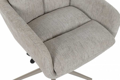 Silla Poliester Metal 60X65X88 98 Ruedas Gris
