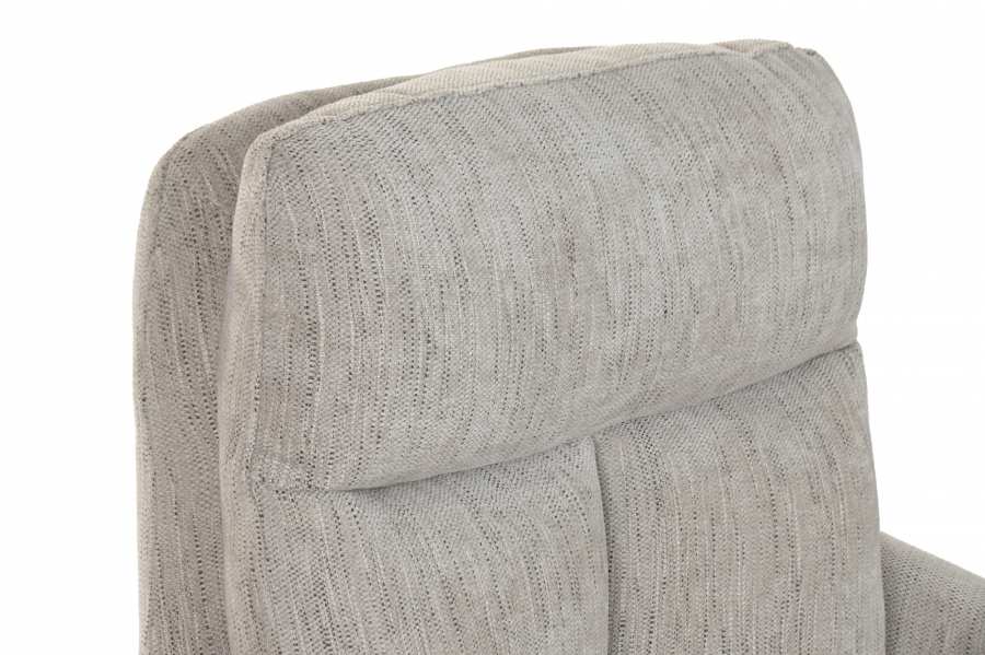Silla Poliester Metal 60X65X88 98 Ruedas Gris
