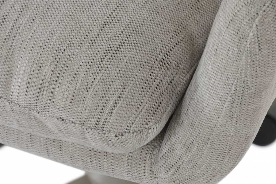 Silla Poliester Metal 60X65X88 98 Ruedas Gris